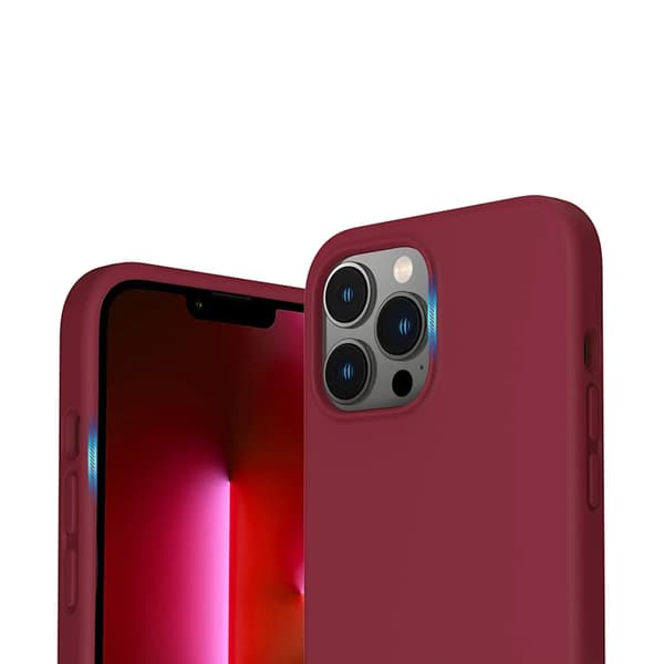 iPhone 14 Pro Silicone Case Rvelon - Red