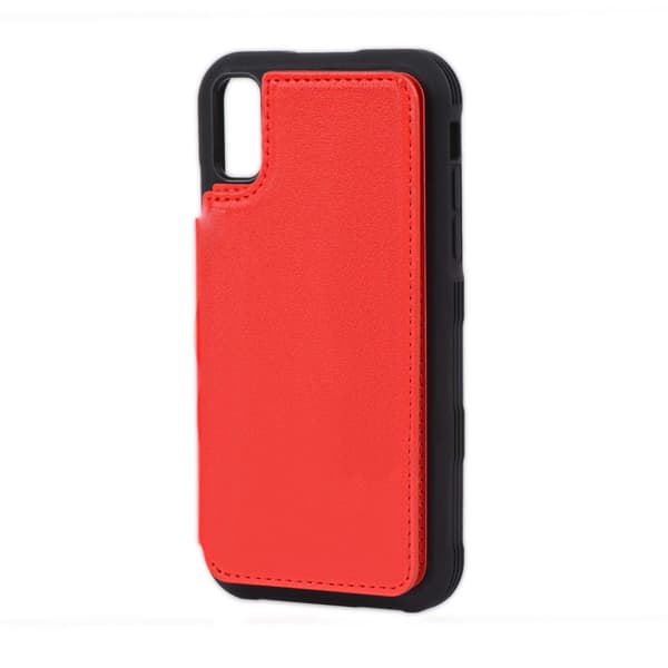 Shockproof Case Card Slot G-SP iPhone XR - Red