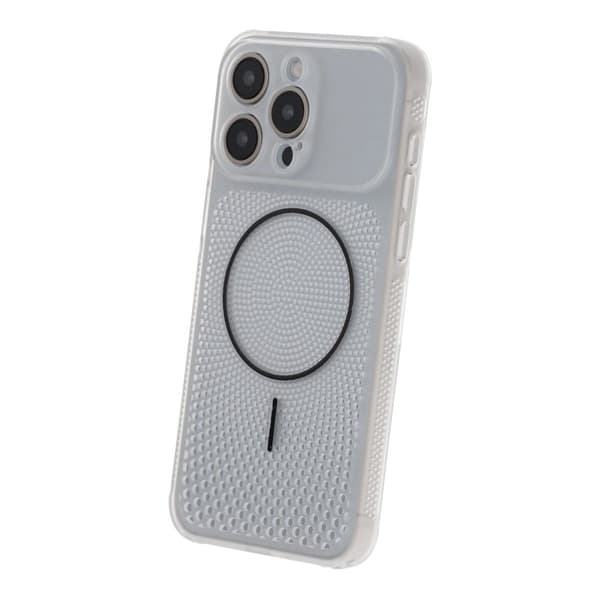 Ventilerat Mobilskal med Magsafe till iPhone 15 Pro Max - Vit
