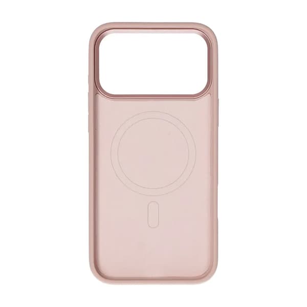 Mobilskal Silikon med Magsafe för iPhone 17 Pro Max - Rosa
