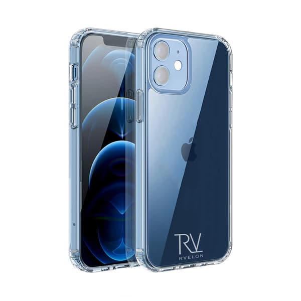 iPhone 12 Mini Case - Shockproof Rvelon Transparent