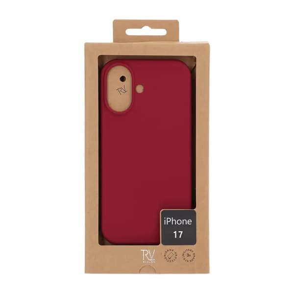 iPhone 17 Case - Silicone With Magsafe Rvelon Red