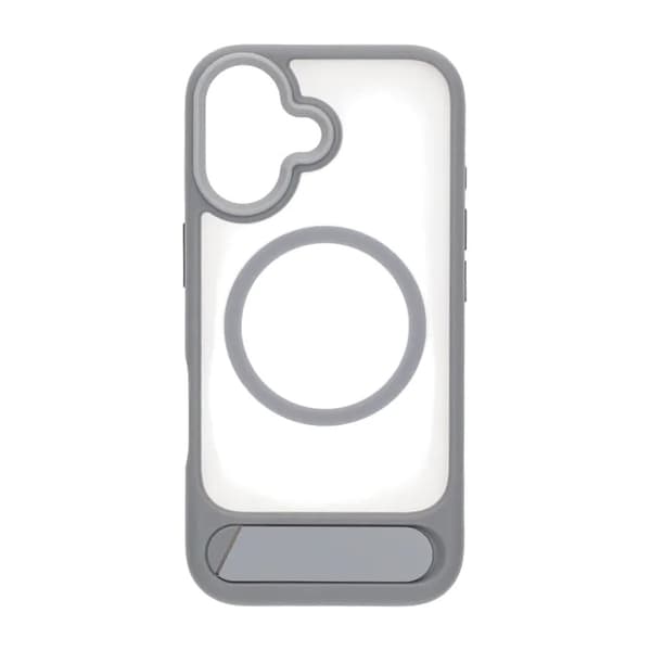 MagSafe-skal med stativ för iPhone 17 - Grå