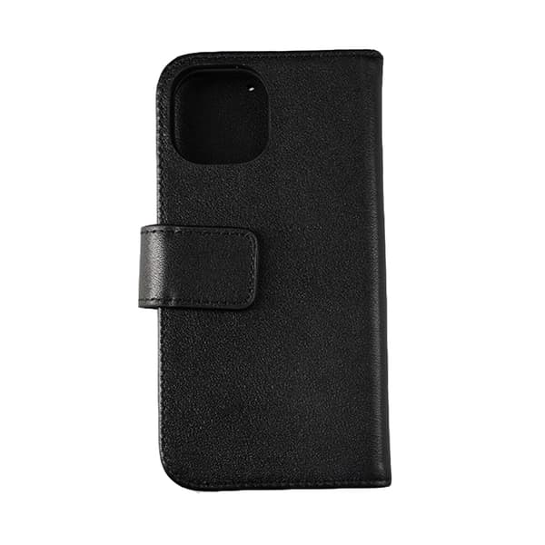 iPhone 13 Mini Plånboksfodral Läder Rvelon - Svart