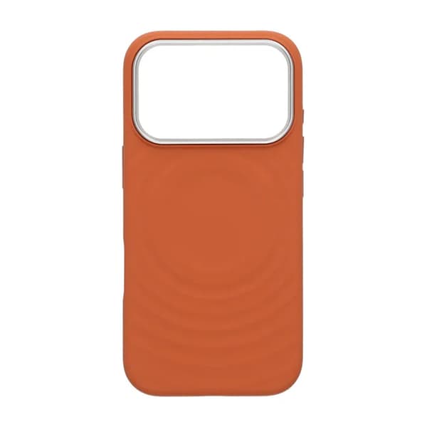 Mobile Case Silicone with Magsafe for iPhone 17 Pro Max - Orange