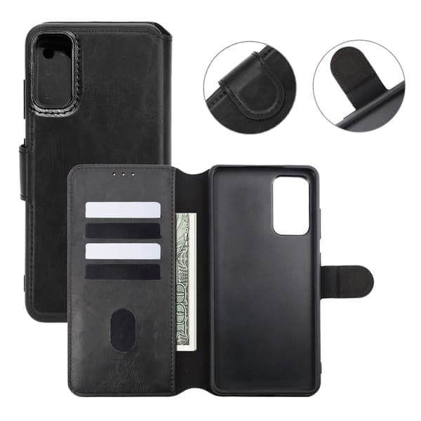 RV Wallet Case Extra Card - Galaxy S20 - Black