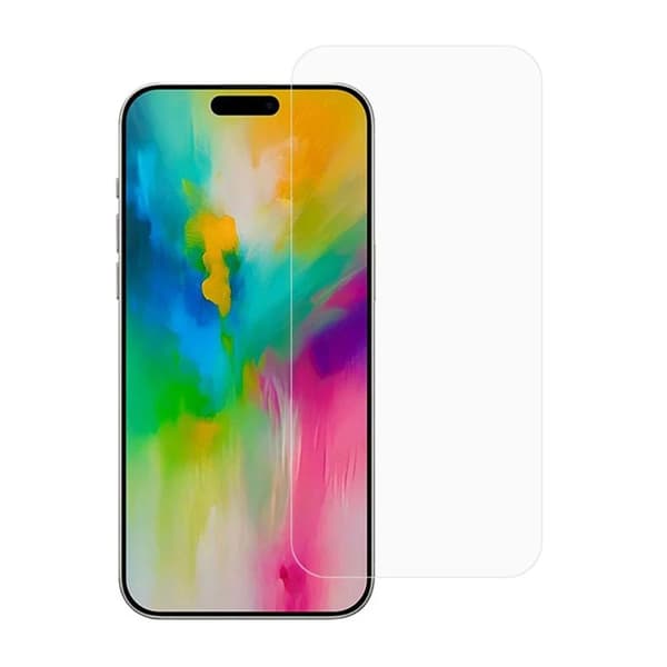 iPhone 16 Pro Max Screen Protector - Tempered Glass Aluminum 2.5D Transparent Bulk