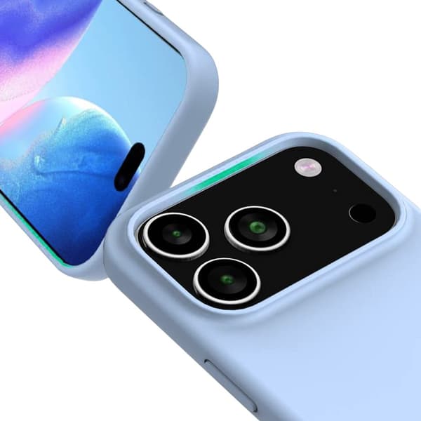 iPhone 17 Pro Max Case - Silicone With Magsafe Rvelon Sky Blue