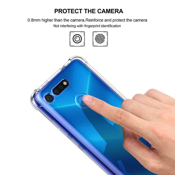 Stöttåligt Mobilskal Huawei Honor View 20 - Transparent