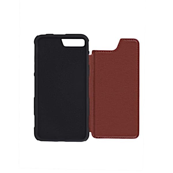 Mobile Case Shockproof Card Slot G-SP for iPhone 7 and 8 Plus - Brown