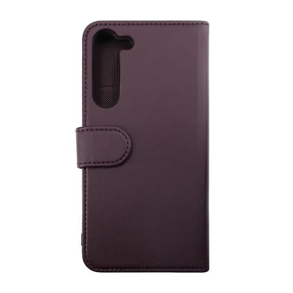 RV Magnetic Wallet Case For Galaxy S23 Plus Dark Cherry