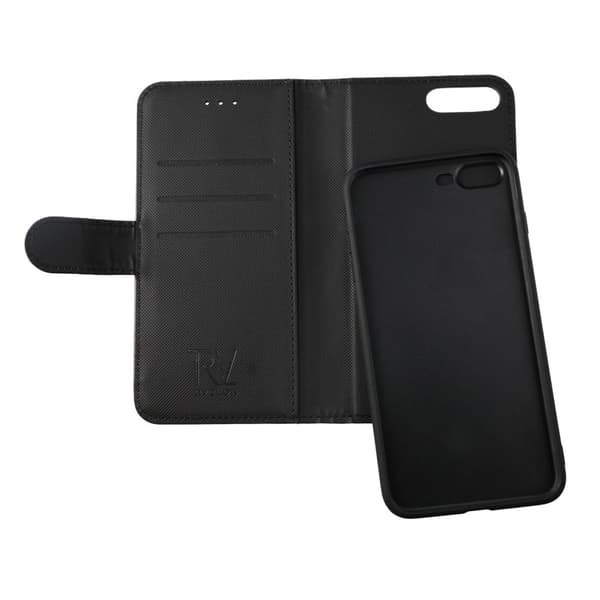 RV Magnetic Wallet Case-iPhone7 Plus/8 Plus-Black