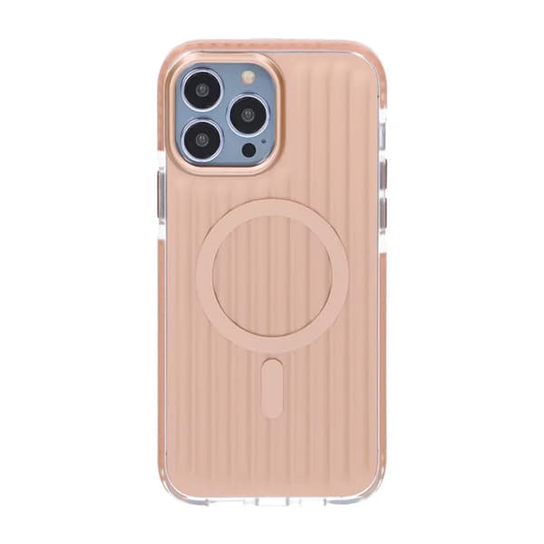 Patterned TPU Case for iPhone 13 Pro Max with MagSafe - Gold