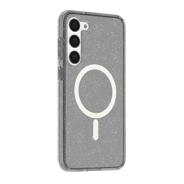 Samsung Galaxy S23 Plus Glitter Magsafe Mobile Case - Black