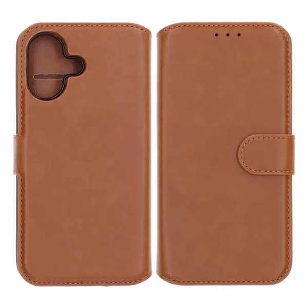 RV Magnetic Wallet Case iPhone 17 Brown