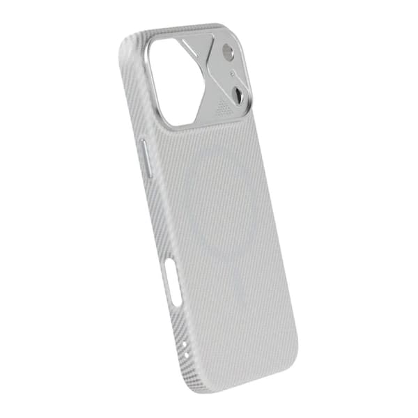 Amru Water Print Phone Case - iPhone 17 Pro Max Silver