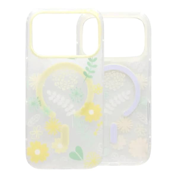 Painted Floral Matte Magnetic Case For iPhone 17 Pro Max - H6