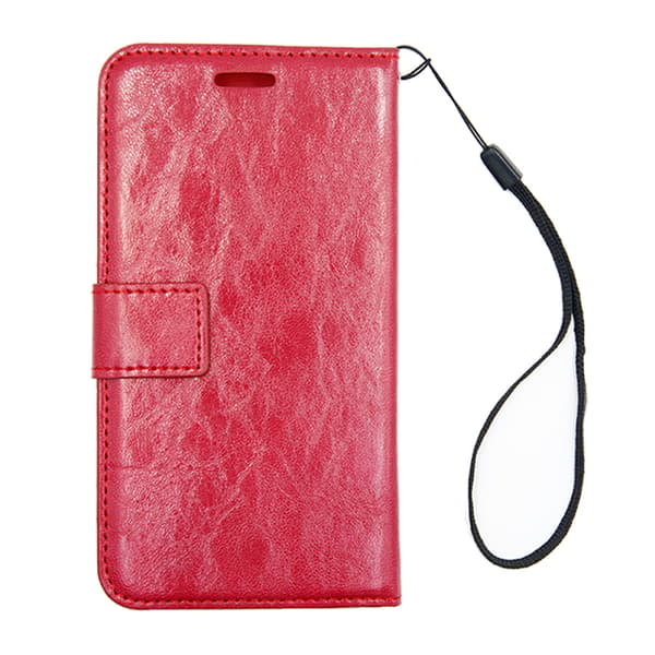 Detachable Leather Case For iPhone X Red