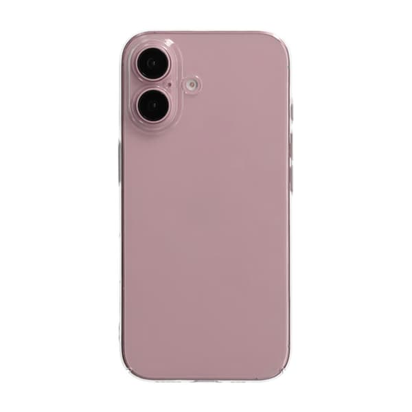 iPhone 16 Plus Mobilskal Ultratunt TPU - Vit