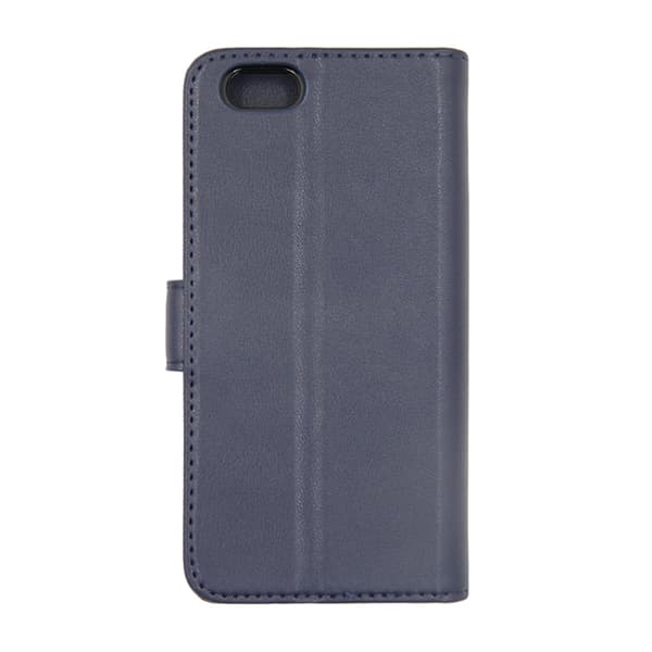 iPhone 6/6S Plånboksfodral Läder med Stativ - Mörkblå