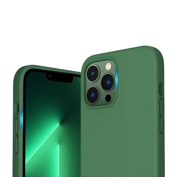 iPhone 13 Pro Max Silikonskal Rvelon - Grön