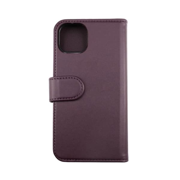 iPhone 13 Pro Max Plånboksfodral Magnet Rvelon - Mörklila