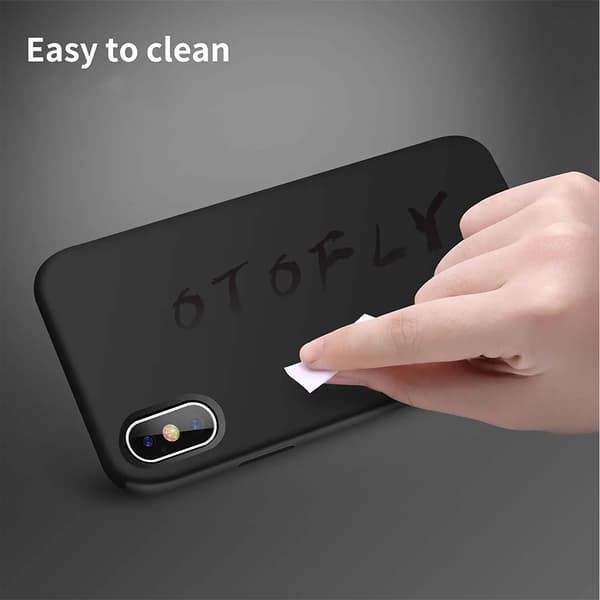 iPhone X/XS Case - Silicone Rvelon Black