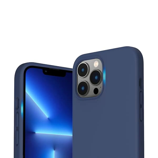 iPhone 14 Pro Max Silikonskal Rvelon - Blå