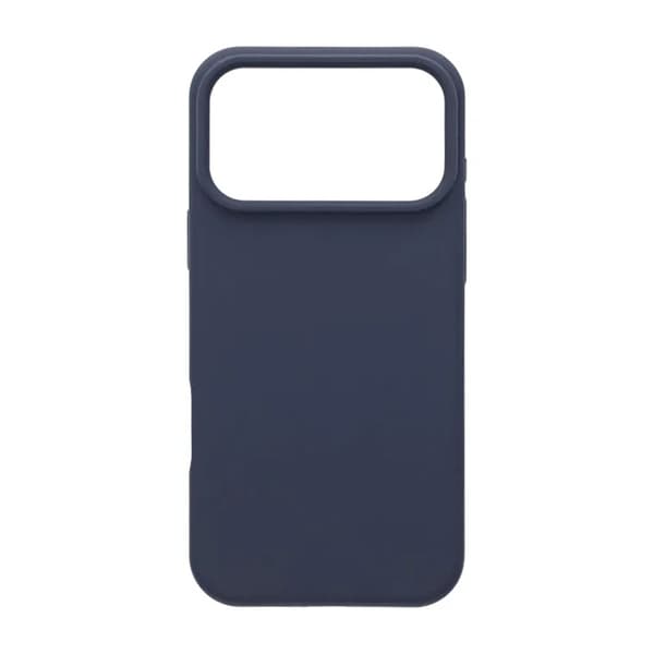 Soft Silicone Mobile Case for iPhone 17 Pro Max - Dark Blue