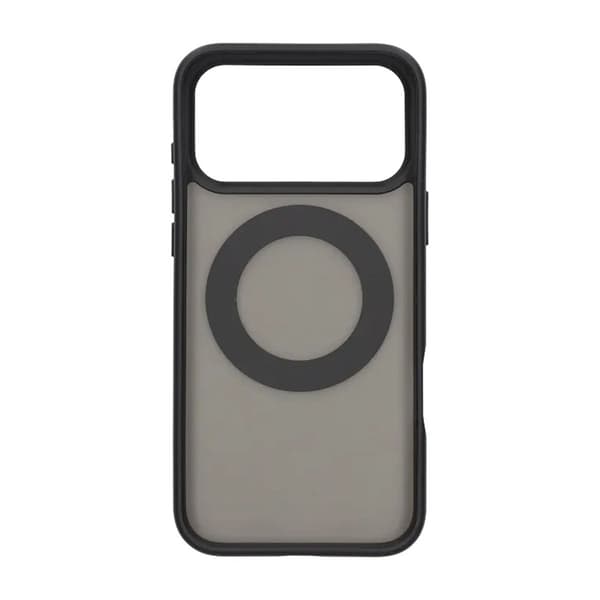 Mobilskal Roterande Magnet Stativ för iPhone 17 Pro Max - Svart