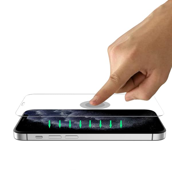 iPhone 12/12 Pro Screen Protector - Tempered Glass Aluminum 2.5D Transparent