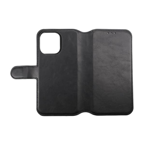 iPhone 13 Pro Plånboksfodral Magnet Rvelon - Svart