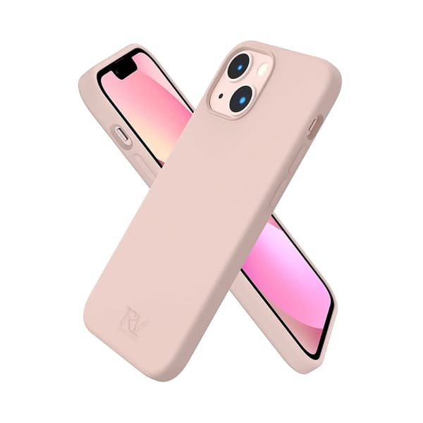 iPhone 13 Silikonskal Rvelon - Sand Rosa