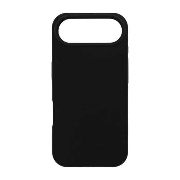 Soft Silicone Mobile Case for iPhone Air - Black