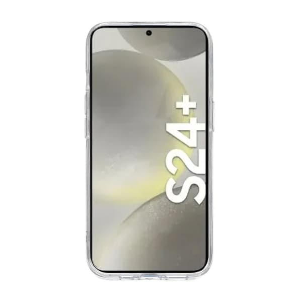 Samsung Galaxy S24 Plus Case with Card Holder TPU - Transparent