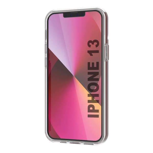 iPhone 13 Case with Card Holder TPU - Transparent