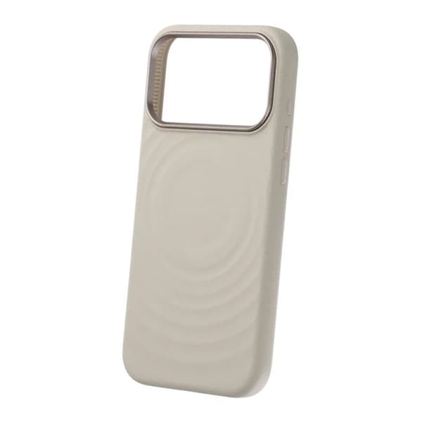 Mobile Case Silicone with Magsafe for iPhone 17 Pro Max - Beige