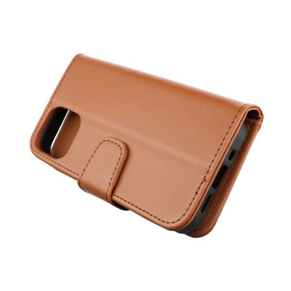 iPhone 13 Pro Plånboksfodral Extra Kortfack Rvelon - Guldbrun