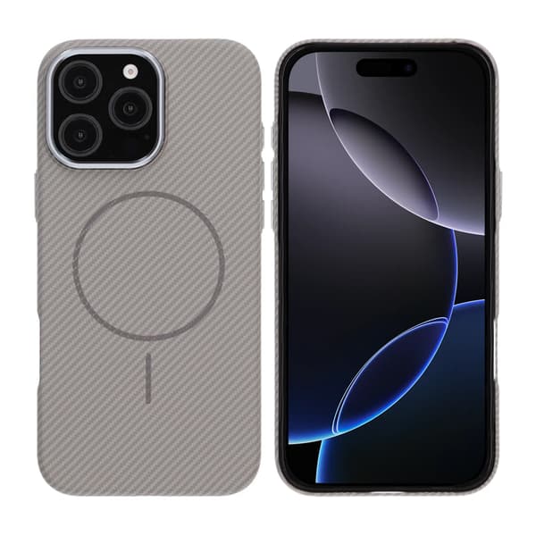 iPhone 16 Pro Max Carbon Case - Grey