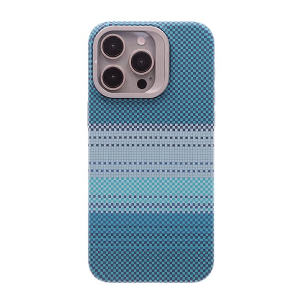 Magsafe Case and Stand for iPhone 15 Pro Max - Striped Green