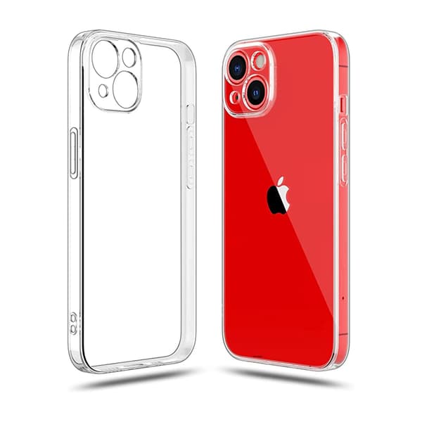 iPhone 14 Plus Mobilskal Ultratunt TPU - Transparent