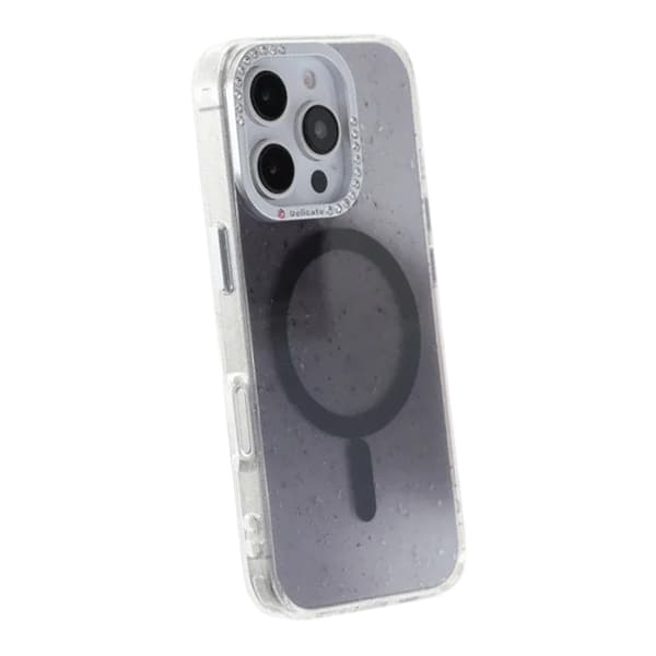 Glitter Diamond Magnetic Case - iPhone 16 Pro Black