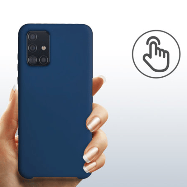 Samsung Galaxy A72 Silikonskal - Blå