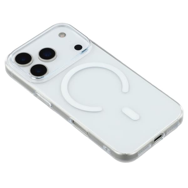 Ultra-thin Mobile Case with Camera Protection for iPhone 17 Pro Max - Transparent