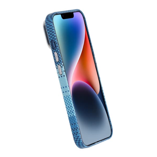 Mountain and xinghe (mountain peak) Case For iPhone 14/13 moon rises blue