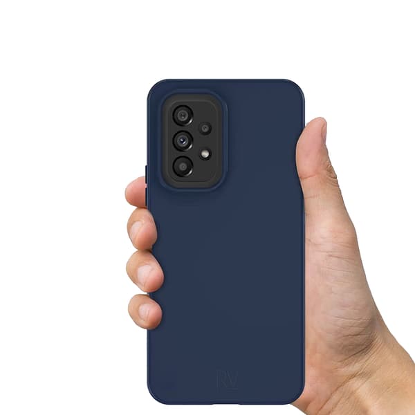 Samsung Galaxy A53 Case Silicone Rvelon Blue