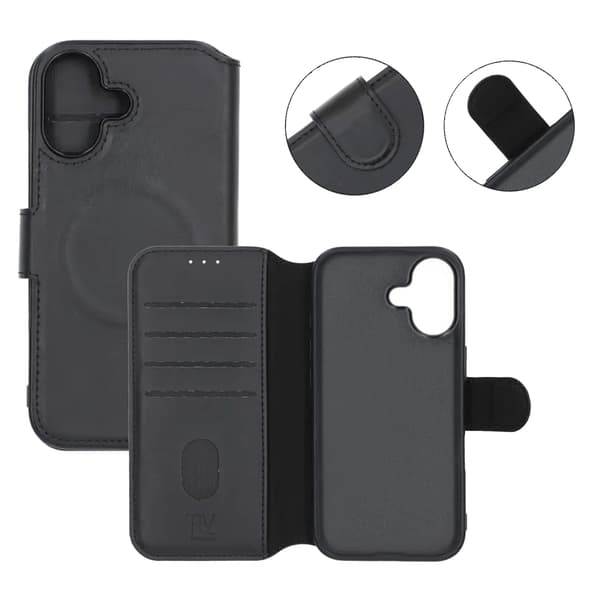 RV Wallet Case iPhone 17 Black