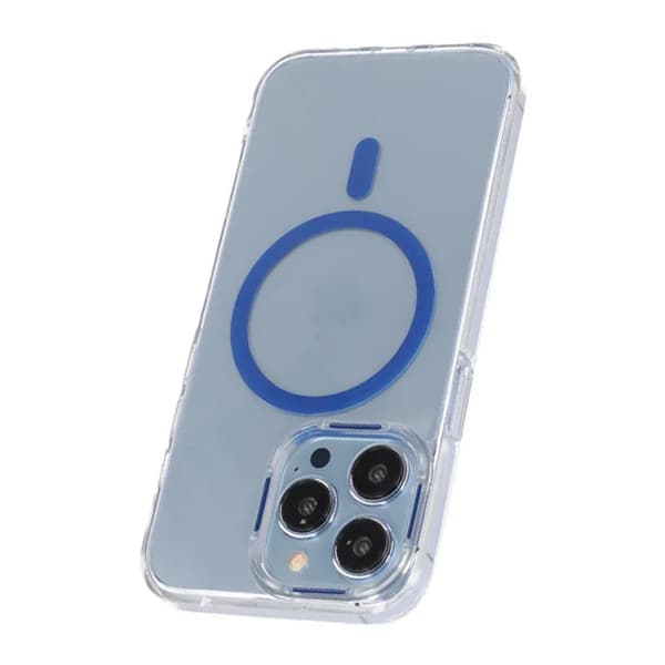 iPhone 15 Pro Max Shockproof Phone Case with Magsafe - Blue