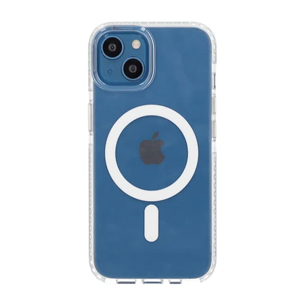 Mobile Case Magnet Double Protection for iPhone 13 and 14 - White