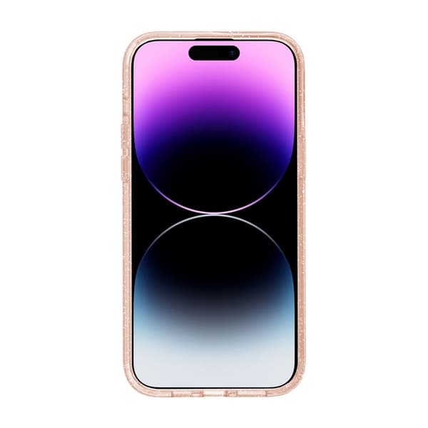 iPhone 15 Pro Max Mobilskal Glitter Magsafe - Guld